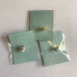 NWT set of 3 Origami Owl Watch Charms